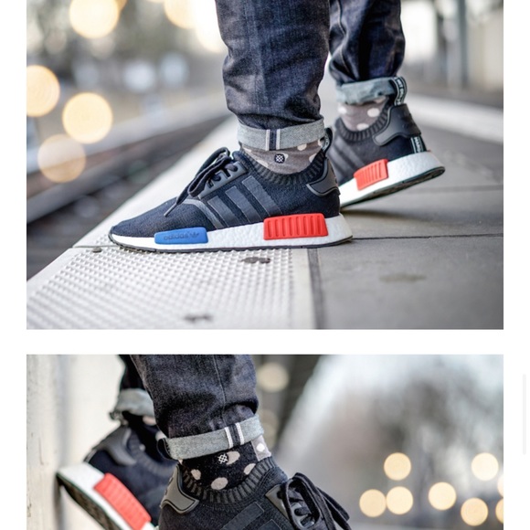 Men’s Adidas NMD_R1 PK Sneakers Size US 9 - Picture 8 of 8